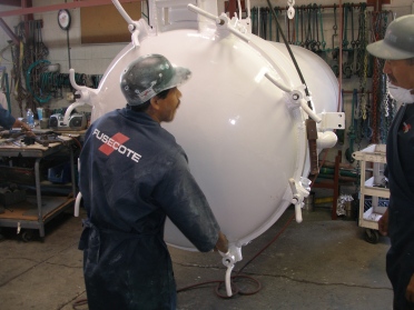 Pressure Vessel Coated